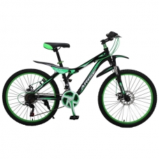Велосипед 24" Arise Bike disc зеленый