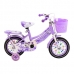Bicicletă pentru copii 12" 2-4 ani Luta violet 12