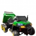 Tractor electric pentru copii Hygge verde