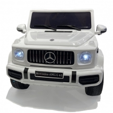 Электромобиль для детей Mercedes AMG G63 белый