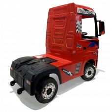 Электрический грузовик для детей Mercedes Truck красный