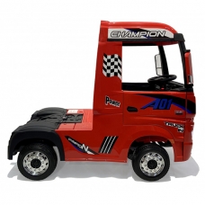 Электрический грузовик для детей Mercedes Truck красный