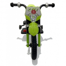 Электро-мотоцикл Qike зелёный