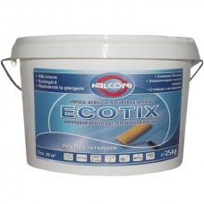 Vopsea acrilică lavabilă în dispersie apoasă Ecotix 25 kg