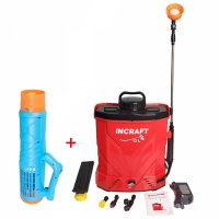 Опрыскиватель аккумуляторный 12 л INCRAFT 12V12Ah + Насадка SY-PS-03