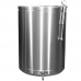 Butoi de inox cu capac pneumatic (flotant) 300L AISI 304 (cu robinet)