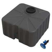Емкость для душа 100 л + душевая насадка 60x60x32 см