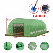 Теплица 8x4x2,5 м