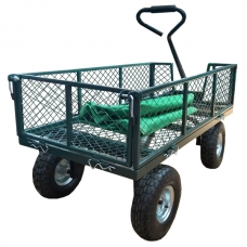 Садовая тележка металлический бак