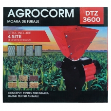 Зернодробилка 3.6 кВт AGROCORM DTZ3600