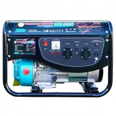 Генератор 3 кВт 220 В бензин, Grand БГО-3300
