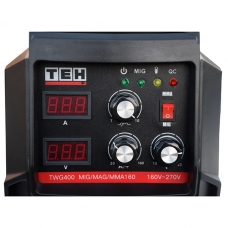 Сварочный инвертор полуавтомат TEH TWG400 MIG/MAG/MMA160