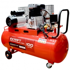 Compresor 100L 3CP, 1 cilindru INCRAFT CS-100FU (cu ulei)