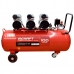 Compresor 100L 3CP, 6 cilindri INCRAFT CS1-100U (fără ulei)