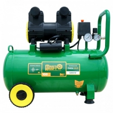 Компрессор 50л 1.2кВт, 2 цилиндра MasterKraft LSD-1600W/50 (безмасляный)