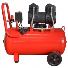 Compresor 50L 1.5kW, 2 cilindri INCRAFT CU-1500-SL (fără ulei)