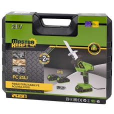 Fierăstrău sabie cu acumulator Master Kraft FC 21Li