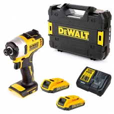 Дрель-шуруповерт аккумуляторный ударный DeWalt DCF801D2