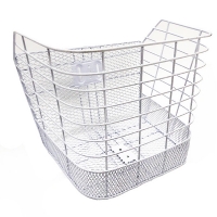 Корзина передняя металлическая белая
