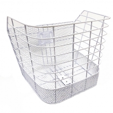 Корзина передняя металлическая белая