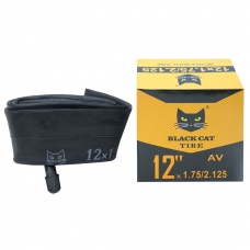 Камера велосипедная 12x1.75/2.125 AV BLACK CAT