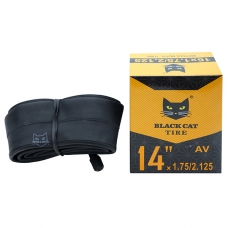 Камера велосипедная 14x1.75/2.125 AV BLACK CAT