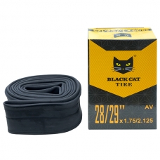 Камера велосипедная 28/29x1.75/2.125 AV BLACK CAT