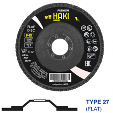 Disc flap 125mm P40 HAKI 8008