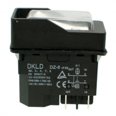 Кнопка бетономешалки / рейсмуса Титан БРС 18-330 DKLD DZ-6 пружина 4 контакта