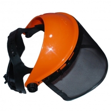 Защитная маска с сеткой для работы с мотокосой