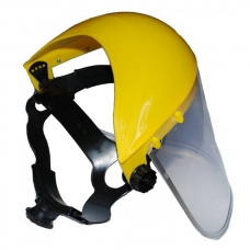 Защитная маска для работы с мотокосой (оргстекло)