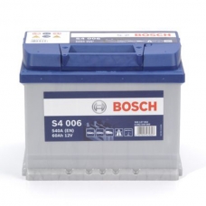 Аккумулятор 12V 60AH 540A Bosch S4 Silver 0092S40060