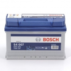Аккумулятор 12V 72AH 680A Bosch S4 Silver 0092S40070