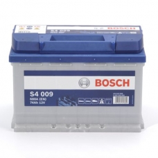 Аккумулятор 12V 74AH 680A Bosch S4 Silver 0092S40090