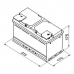 Аккумулятор 12V 80AH 740A Bosch S4 Silver 0092S40100
