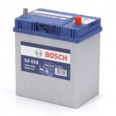 Аккумулятор 12V 40AH 330A Bosch S4 Silver 0092S40180 тонкая клема