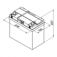 Аккумулятор 12V 45AH 330A Bosch S4 Silver 0092S40230