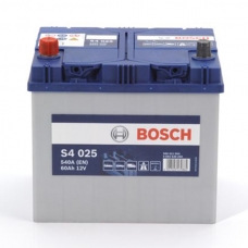 Аккумулятор 12V 60AH 540A Bosch S4 Silver 0092S40250
