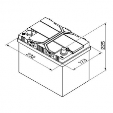 Аккумулятор 12V 60AH 540A Bosch S4 Silver 0092S40250