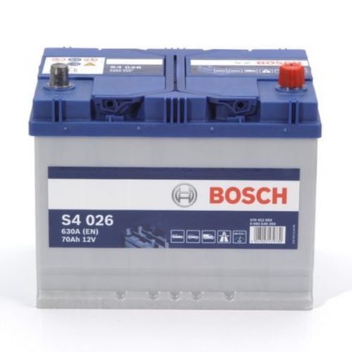 Аккумулятор 12V 70AH 630A Bosch S4 Silver 0092S40260 Аккумулятор 12V 70AH 630A Bosch S4 Silver 0092S40260
