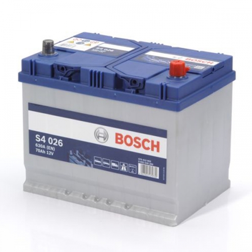 Аккумулятор 12V 70AH 630A Bosch S4 Silver 0092S40260 Аккумулятор 12V 70AH 630A Bosch S4 Silver 0092S40260