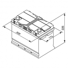 Аккумулятор 12V 95AH 830A Bosch S4 Silver 0092S40290