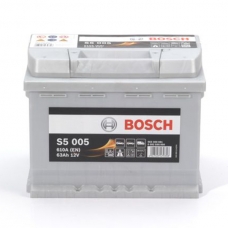Аккумулятор 12V 63AH 610A Bosch 0092S50050 S5 005
