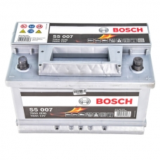 Аккумулятор 12V 74AH 750A Bosch S5 Silver 0092S50070
