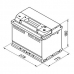 Аккумулятор 12V 77AH 780A Bosch 0092S50080 S5 008