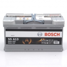 Аккумулятор 12V 95AH 850A Bosch S5 A13 AGM 0092S5A130