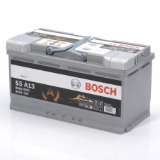 Аккумулятор 12V 95AH 850A Bosch S5 A13 AGM 0092S5A130
