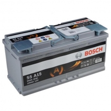 Аккумулятор 12V 105AH 950A Bosch S5 A15 AGM 0092S5A150