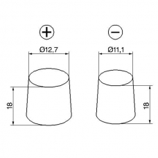 Аккумулятор 12V 40AH 330A Bosch S4 Silver 0092S40180 тонкая клема