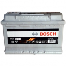 Аккумулятор 12V 77AH 780A Bosch 0092S50080 S5 008